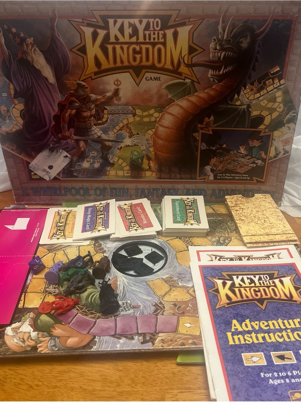 1990 Key to the Kingdom Game by Golden Complete READ DESCRIPTION